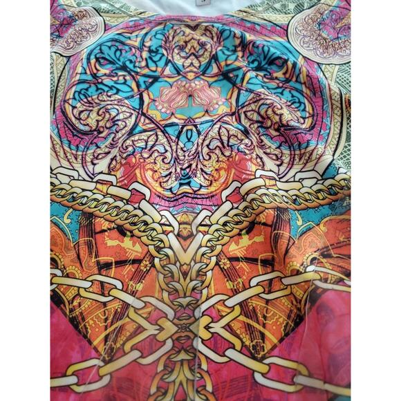 Cover Charge Women's Top Multicolor Size Small Polyester Blend Stretch Pullover - Picture 9 of 12